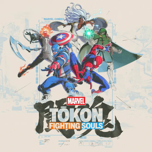 Marvel's New York daytime stage in MARVEL Fighting Souls