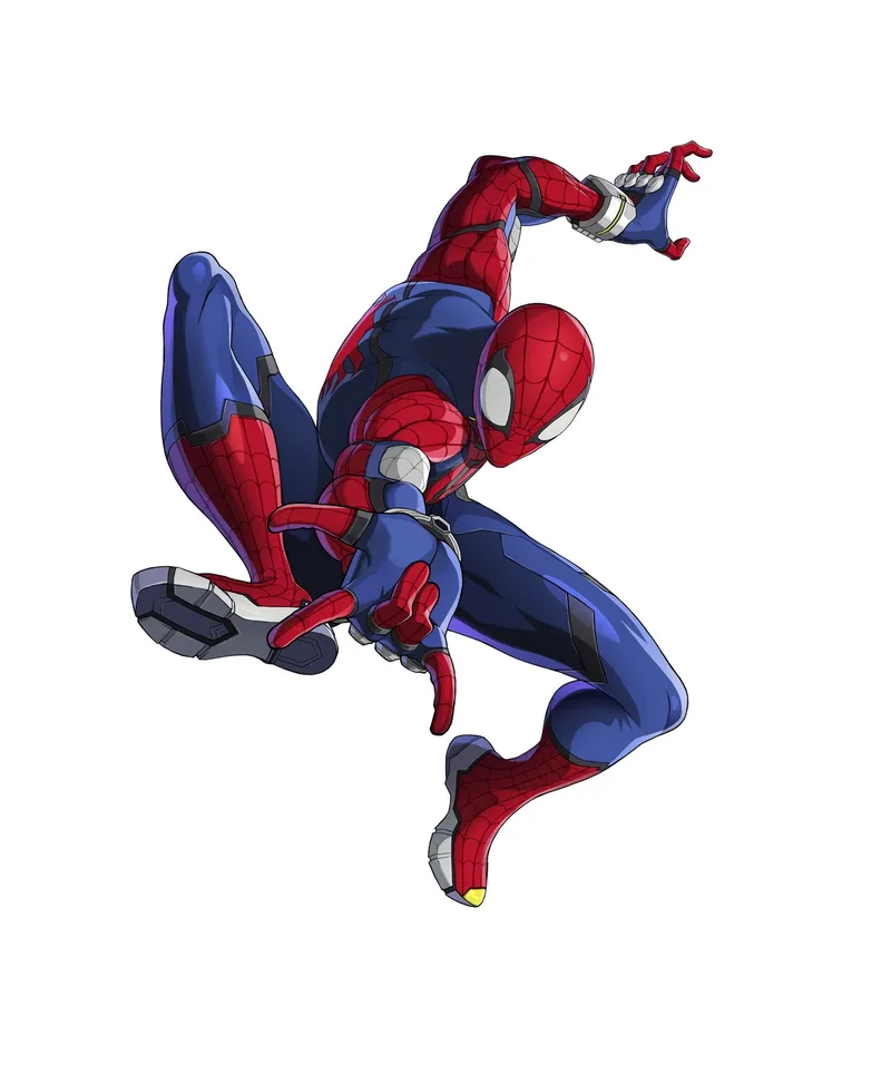 Amazing Guardians Spider-Man character artwork from MARVEL Fighting Souls